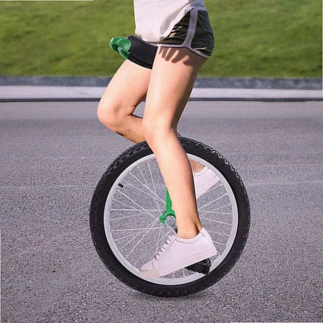 20 Inch Adjustable Outdoor Unicycle for Fitness and Balance Training