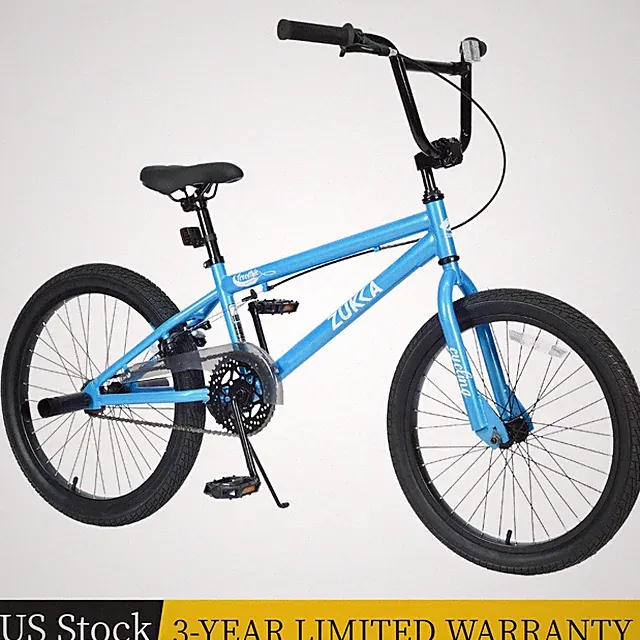20" Kids Bike 1-Speed Freestyle Children Bicycle for Aged 7+ Rear Caliper Brake