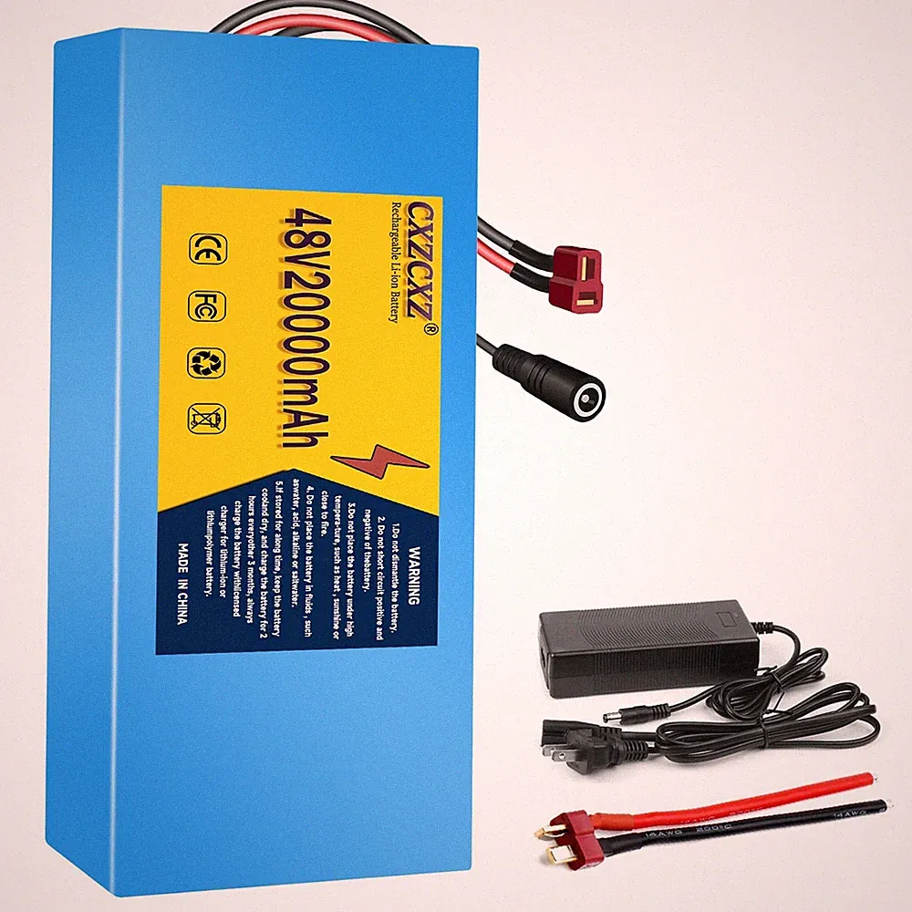 48V 20Ah Lithium ebike Battery for 200W-1500W ebike Bicycle Electric Scooter 30A