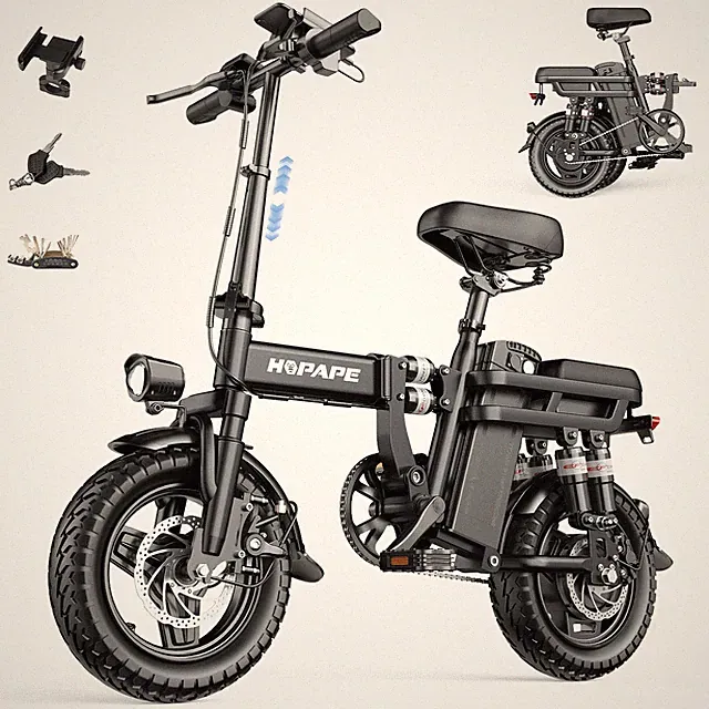 Aairsk RS5 48V 15AH 500W 20MPH 20" City Bike for Adults