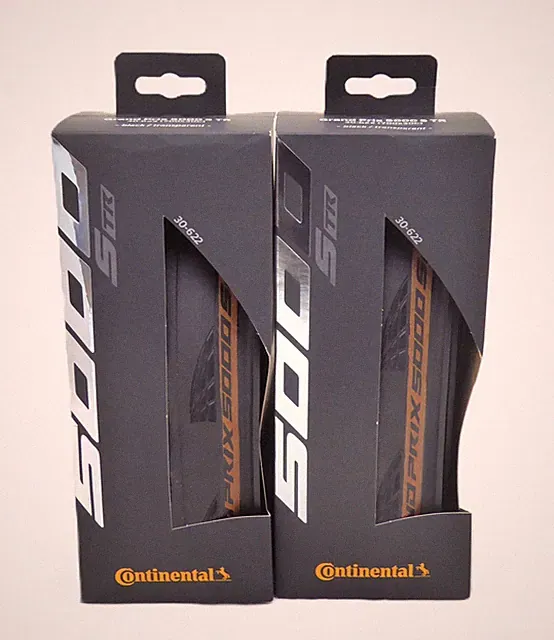 Continental Grand Prix 5000 S TR Tubeless 700x30 Pair Black/Transparent