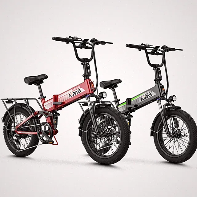 Folding Electric Bike 20" Fat Tire 1500W 48V 12.8Ah Adult City Commuter