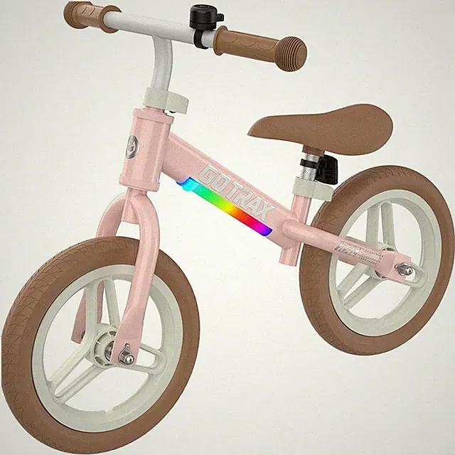 Gotrax KS12 12 Inch Adjustable Balance Bike for Kids 2-5 Years Old with LED