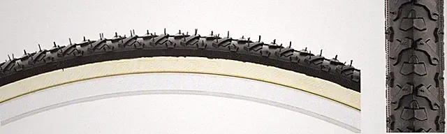 Kenda Kross Cyclo Tire 27 x 13/8 Clincher Wire Black/Tan 30tpi Road Cyclocross