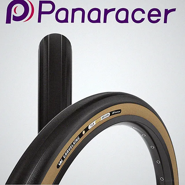 Panaracer GravelKing TLR Slick R Race Amberwall Tubeless Ready Road Gravel Tire