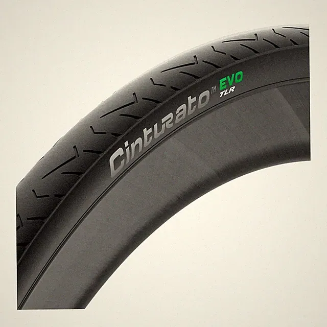 Pirelli Cinturato EVO TLR Tubeless Ready Road Gravel Bike Tire Black 700 x 30