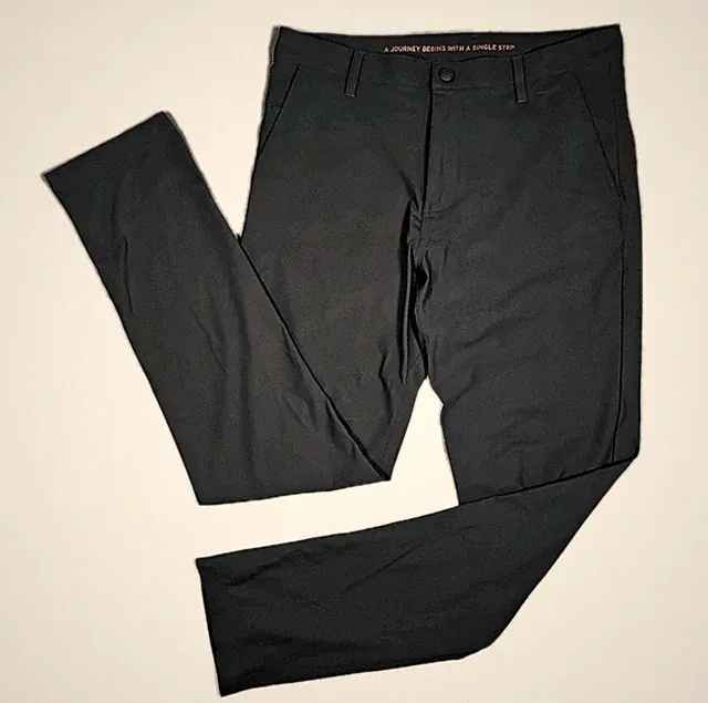 Rhone Pants Mens 32x30 Commuter City Five Pocket Black Chino Golf Bike Stretch
