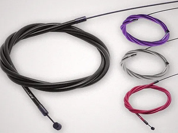 SNAFU ASTROGLIDE STRAIGHT BMX BICYCLE BRAKE CABLE PURPLE