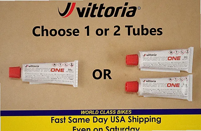 Vittoria MASTIK ONE Tubular Tire Glue Rim Cement 30g TUBE